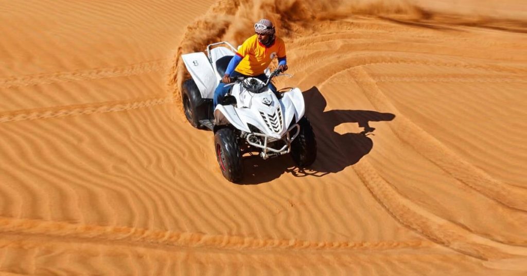Self Ride Quad Bike Dubai