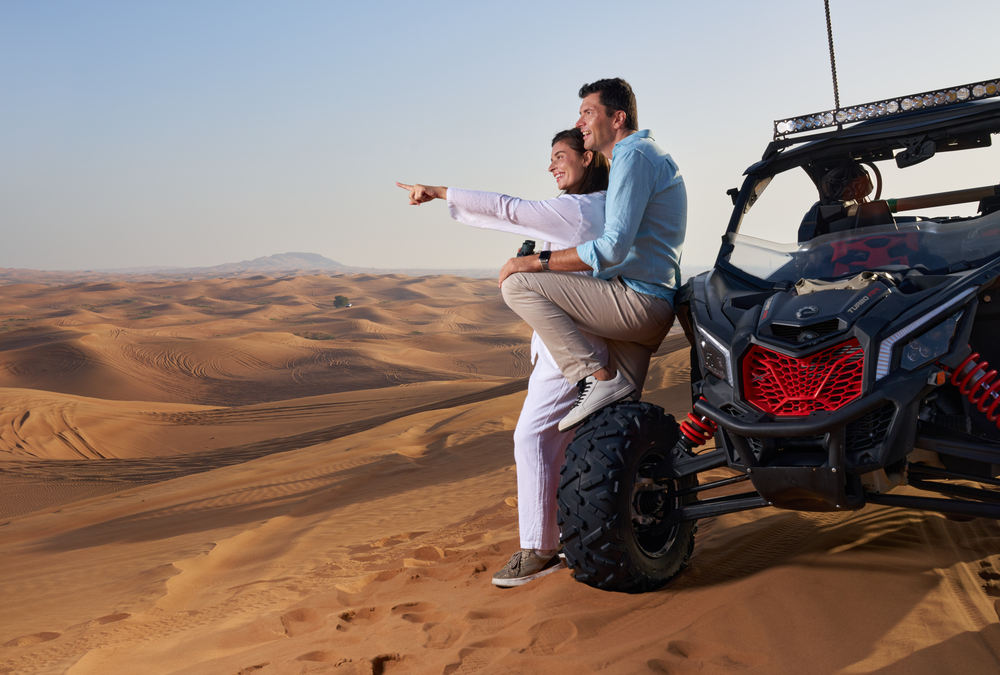 Polaris RZR 2 seater buggy for couples in Lahbab Dubai