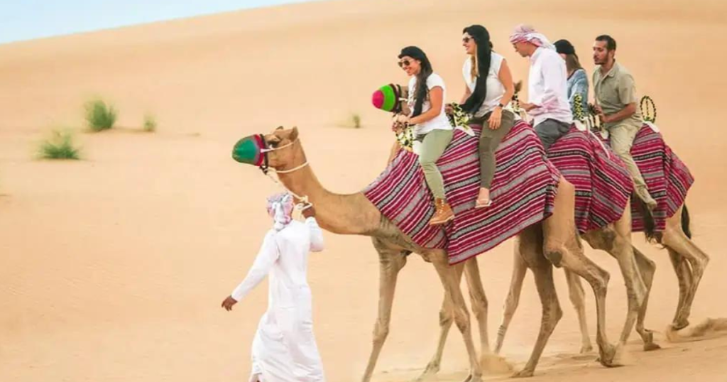 Dune buggy and camel ride experience in Lahbab Desert Dubai