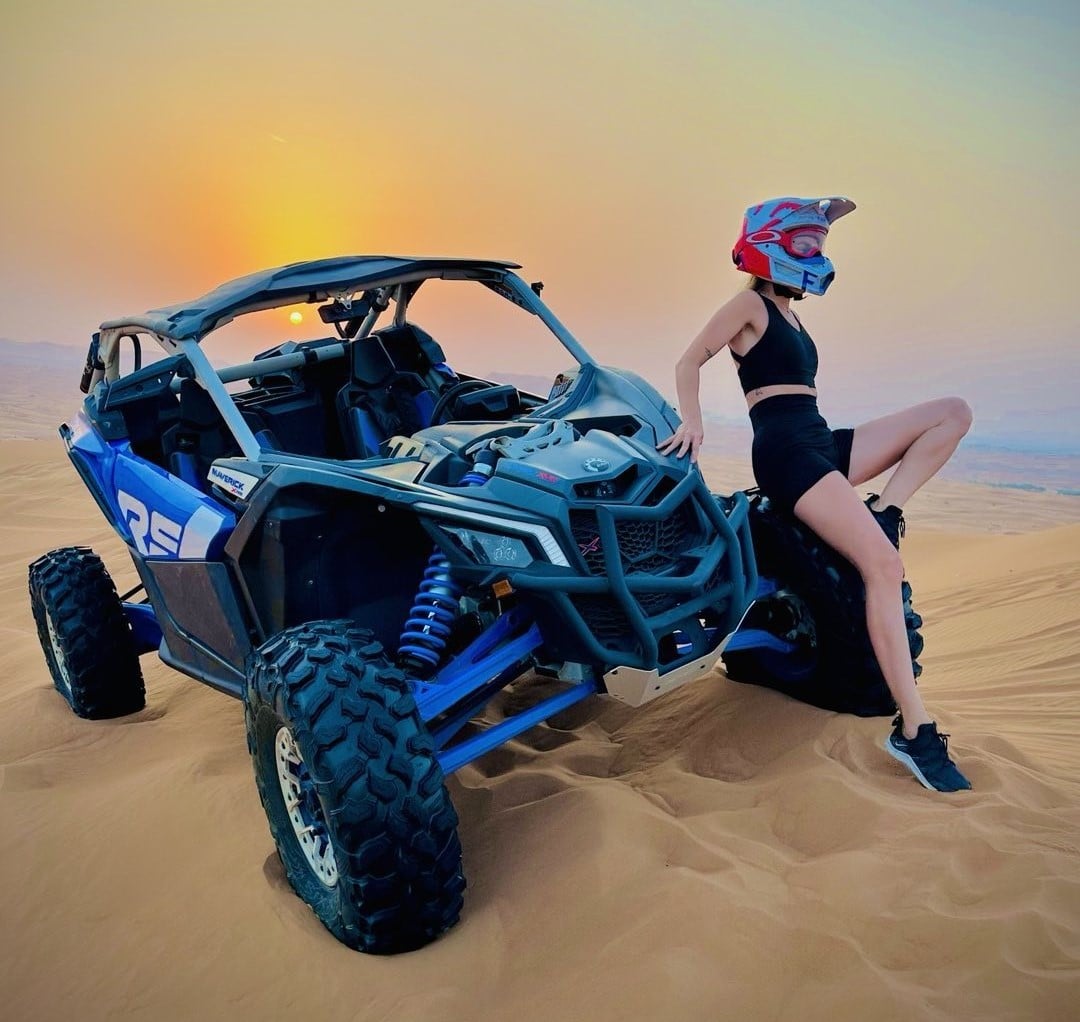 Sunset Red Dunes Buggy Dubai