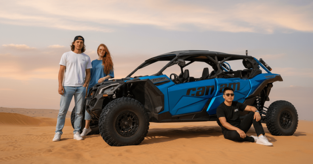 Self drive Dune Buggy Ride Dubai in Lahbab desert
