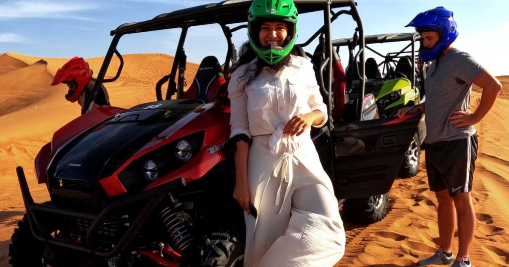 Sunset Buggy Tour Dubai for Couples