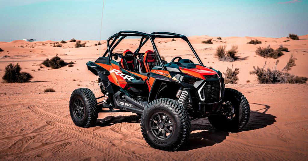 Polaris RZR XP 1000 Sport self-drive Dubai desert tour