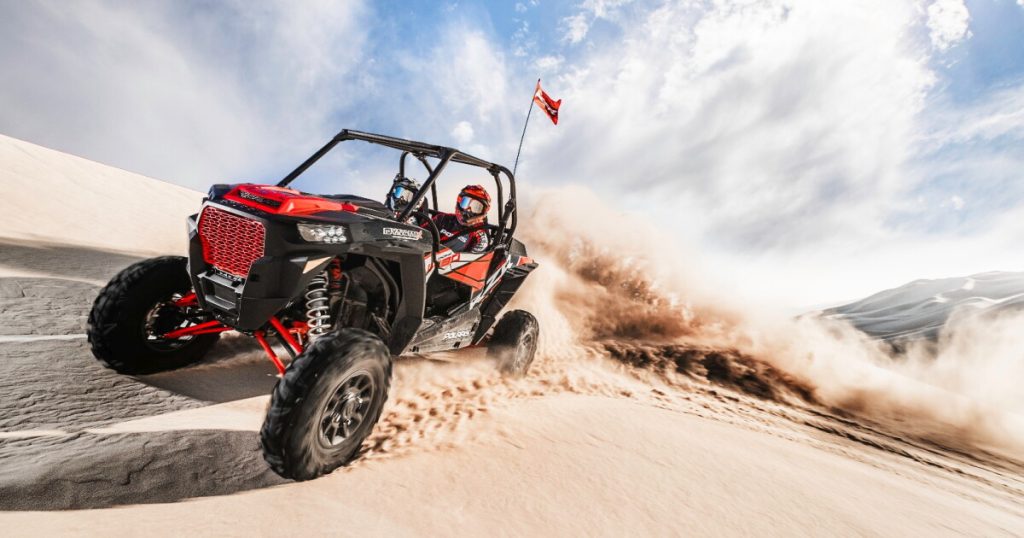 2 Hour Polaris RZR 1000 XP Sport Dubai in Lahbab Red Dunes